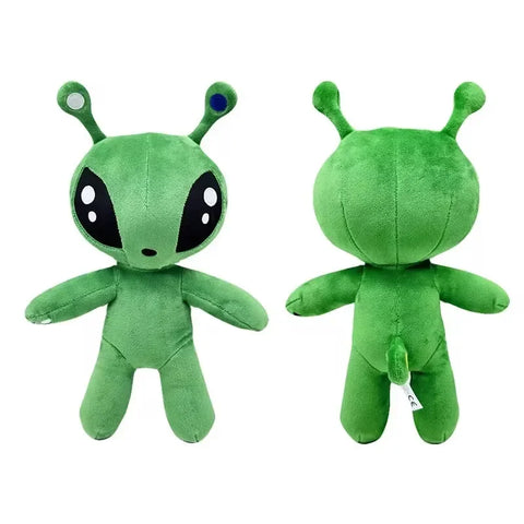 Green Alien Plush Toy - Cute Soft Stuffed Alien (15cm / 34cm)