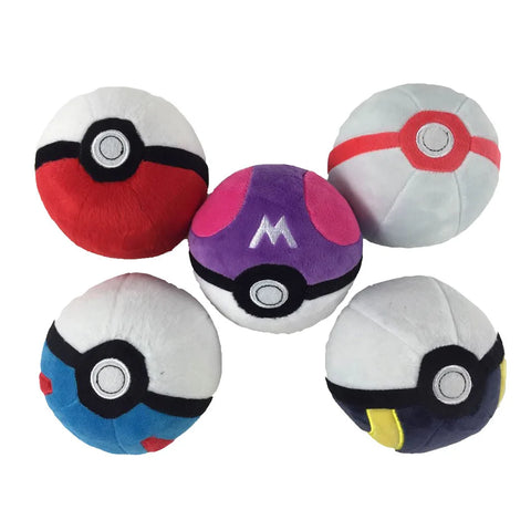 Official Poké Ball Plush - Master, Great, Ultra & More