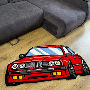 Vintage Classic BMW M3 Rug – Non-Slip Decorative Carpet