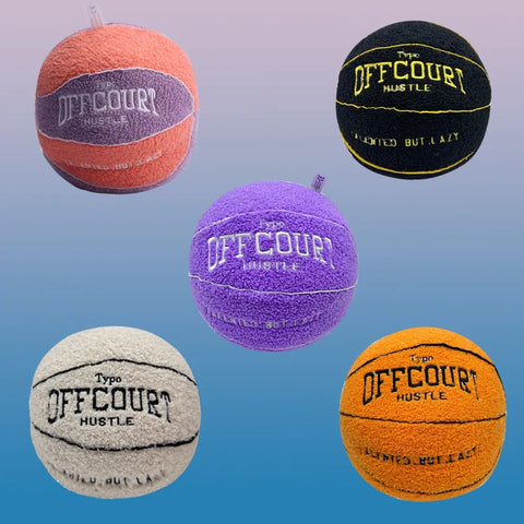 Basketball Pillow Plush - 25cm Anime Sports Toy for Decor & Cuddling